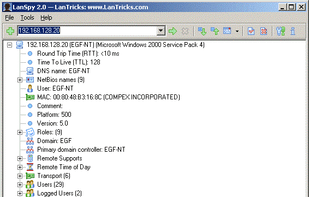 LanSpy screenshot 1