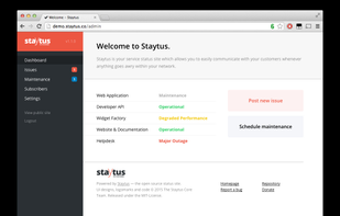 Staytus screenshot 1