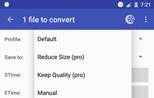 Video Converter Android 2 screenshot 1