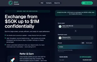 EXVO Exchange screenshot 1