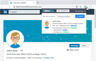 SalesQL screenshot 1