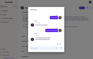 Inworld screenshot 2