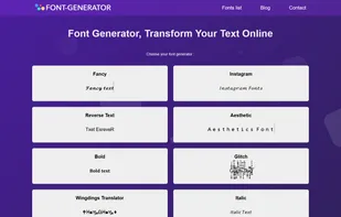Font-Generator.io screenshot 1