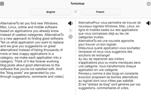 Tunlookup screenshot 1