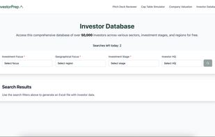 InvestorPrep screenshot 2