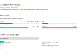 Quick Stats on your account
