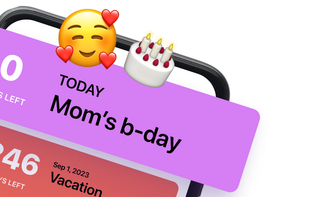 Days Counter. Event Tracker screenshot 1