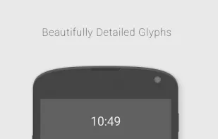 FlatCons White Icon Pack screenshot 1