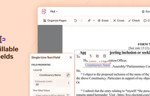 Zoho PDF Editor screenshot 1