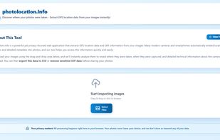 WebApplication for Photolocation.info