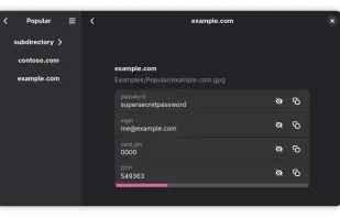 Identities screenshot 1