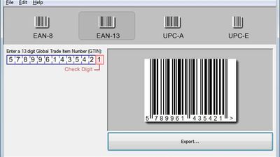 Barillo Barcode screenshot 1