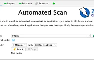 Zed Attack Proxy (ZAP) screenshot 1