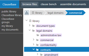 ClauseBase screenshot 1