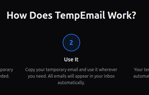 How does TempEmail works