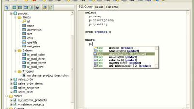 SQLite Administrator screenshot 1