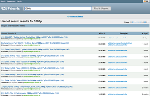 NZBFriends screenshot 1