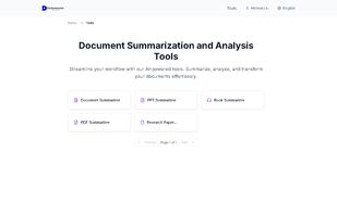 DocSummarizer screenshot 1