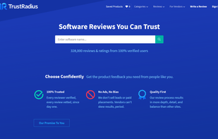 TrustRadius screenshot 1