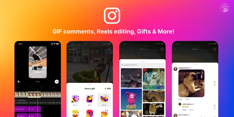 Exploring Instagram's latest features: GIF comments, Instagram Gifts, and enhanced Reels Editing image