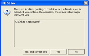 NTFS Link screenshot 2