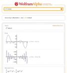 Wolfram Alpha screenshot 1