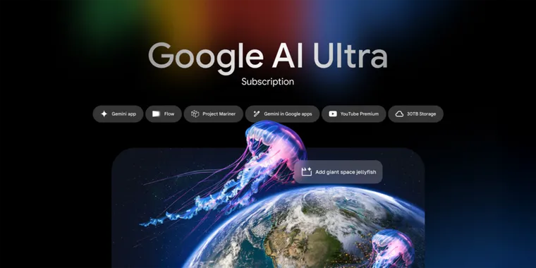 Google announces new $249/month AI Ultra plan with Gemini 2.5 Pro and max cloud storage image