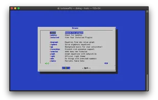 The plugin store on MacOS