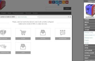 Send custom email & SMS