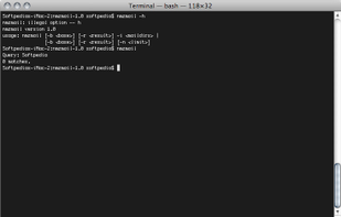 Nmzmail screenshot 1