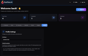 PostflareAI screenshot 1