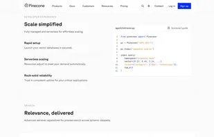 Pinecone screenshot 1