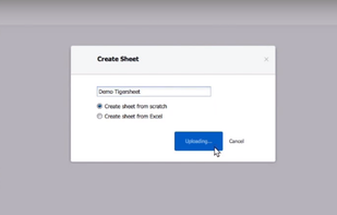 Tigersheet screenshot 1