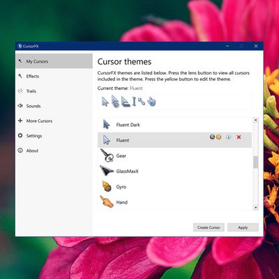 Stardock CursorFX: Customize and Change your mouse cursor