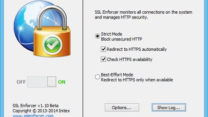 SSL Enforcer main settings are located here along with the on/off toggle.