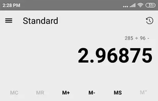 Uno Calculator screenshot 1