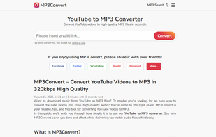 MP3Convert screenshot 1