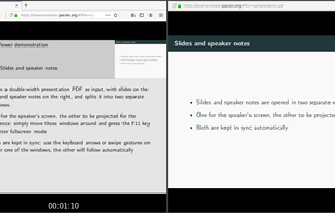 Beamer Viewer screenshot 1