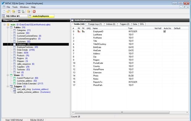 SQLite Query: This tool provides complete management of any SQLite3 ...