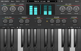 VHS Synth screenshot 2