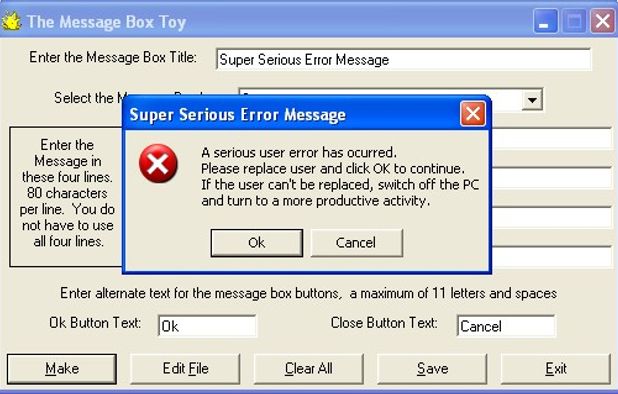 Windows Error Message Generator Alternatives and Similar Software ...