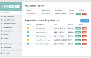 ExpenseBot screenshot 1
