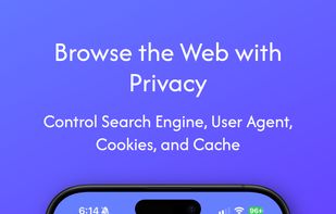 Built in private browser that supports downloading media and recording live streams.