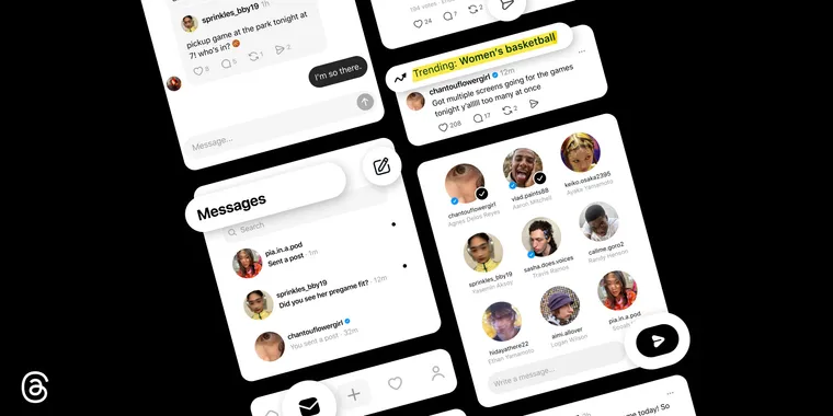 Threads launches group chats and expands messaging across the EU image