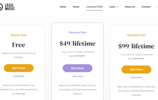 Legis Music screenshot 1