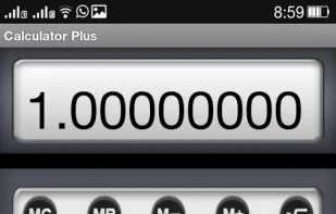 Calculator Plus screenshot 1