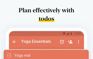 Zoho Notebook screenshot 1