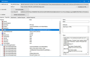 OutlookSpy screenshot 2