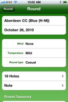 Scorecard Golf screenshot 2