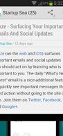 Startup Sea Android Article View
